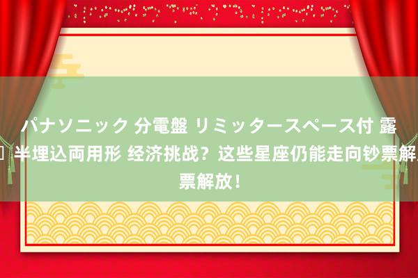 パナソニック 分電盤 リミッタースペース付 露出・半埋込両用形 经济挑战？这些星座仍能走向钞票解放！