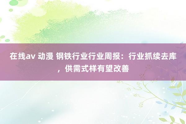 在线av 动漫 钢铁行业行业周报：行业抓续去库，供需式样有望